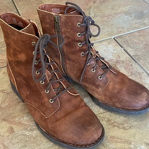 Women’s Born Evans Rust Lace-up Boot